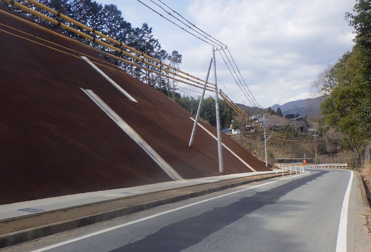 工事が行われた道路